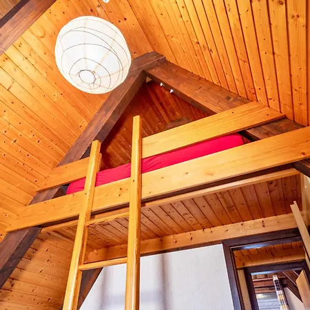 Gemuetliches Nurdachhaus Bodensee 度假居