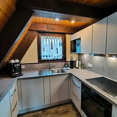 Gemuetliches Nurdachhaus Bodensee 度假居